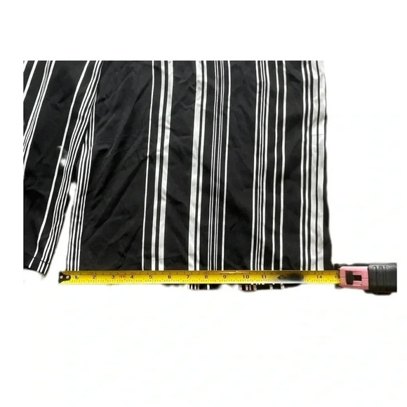 Spense Sleeveless Black and White Jumpsuit with Tied Waist Women’s 8 - Picture 8 of 12